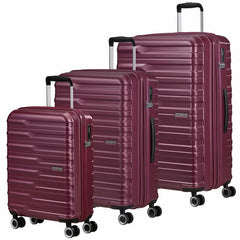 American Tourister Powerstack 3 Piece Luggage Set Spinner Case