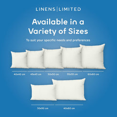 Cushion Inner Pad – Made in the UK - Firm Polyester Sofa & Furniture Pillow Insert Super Bounce, Hypoallergenic, Multiple Sizes Available 40x40 45x45 50x50 55x55 60x60 30x50 40x60