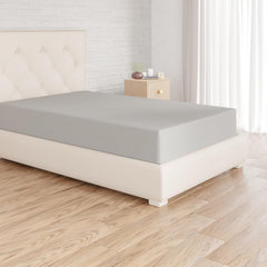 Amazon Basics Soft Microfibre Single Fitted Sheet, Deep Pocket 12 Inch (30 Cm), White