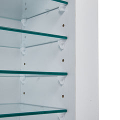5-Layer Transparent Collection Display Cabinet, Space-Saving Display Cabinet for Home, Office, Bathroom, Living Room, Wall Mounted, Multi-tier Shelving, Space-Saving, Durable Organizer, Ideal for Storage and Decoration