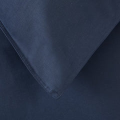 Panda Bamboo & French Linen Navy Duvet Cover Set in 3 Sizes