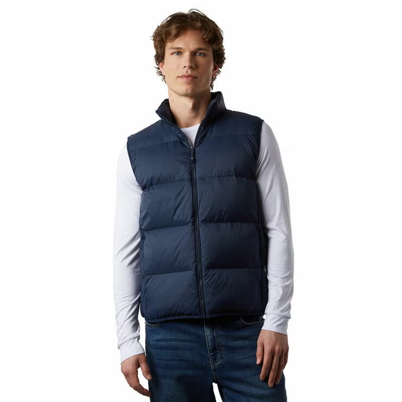 32 Degrees Men'S Nano Light Puffer Vest in Navy