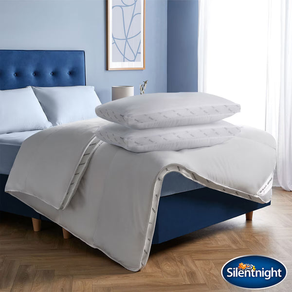 Silentnight Airmax 10.5 Tog Duvet & Pillow Pair Bundle, Single