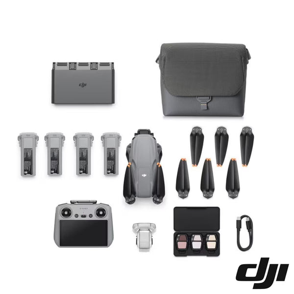 DJI Air 3S Fly More Combo (RC 2) & Additional Battery Bundle