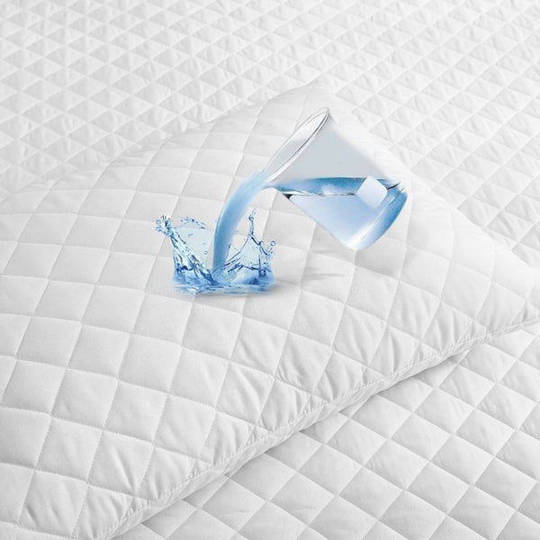 4B Quilted Waterproof Mattress Protector Extra Deep 30cm with Quilted Top Layer and All-Around Elastic, Designed for Stable Mattress Fit and Easy Maintenance, Suitable for Home Use, Guest Rooms and Let Properties, Available in Single Small Double 4FT Doub
