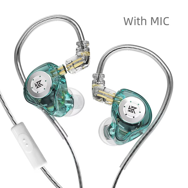 KZ EDX Pro Earphones Dynamic in Ear Monitor Hifi Wired Headphones Bass Stereo Game Music Earplugs Noice Cancelling Headset
