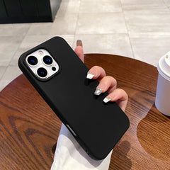 Phone Case: Phone Case - Suitable for Apple 16 Pro Max Phone Case, iPhone 17 Pro Max iPhone 16 iPhone 15 with a Skin-Like Pure Color Soft for 14/13/12/11.