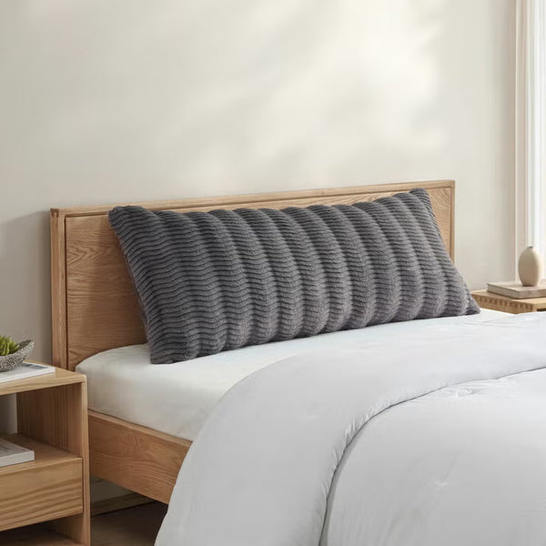Casual Living Faux Fur Body Pillow in 3 Colours, 50 X 121 Cm