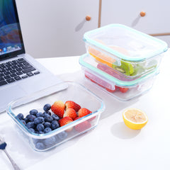 1040 ml*4, glass food containers with lids, glass sets with lids, glass storage containers with lids, glass lunch boxes with lids, glass plates with lids