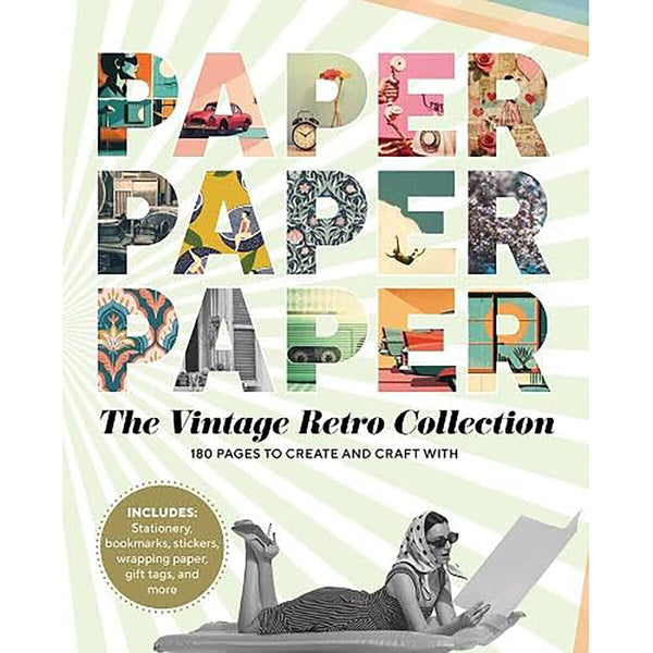Paper Paper Paper in 2 Options: the Magical Collection or the Vintage Retro Collection