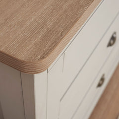 Tutti Bambini Verona Chest Changing Unit, Grey & Oak