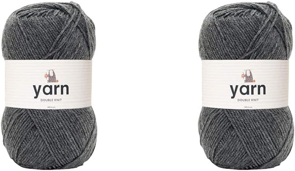 Korbond DK Beige Yarn - 100G Acrylic Wool - Lightweight, Hypoallergenic & Durable Double Knit Crochet Yarn Knitting Wool (290M Total)