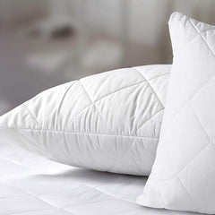 Adam Home 4 Pack Quilted Cushion Inserts Hypoallergenic Fluffy White Cushion Inner, Perfect Hollowfibre for Sofa Cushion Pads