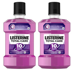Listerine Total Care 10-In-1 Mouthwash, 2 X 1L