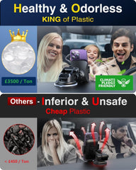 VANMASS BEST Car Phone Holder 2025 【85+ LBS Strongest Suction & True Military-Grade】 Rotatable Universal Mobile Phone Mount Dashboard Windscreen Vent Automobile for Iphone 16 Pro Max 15 14 13 Samsung