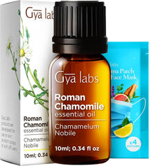 Gya Labs Rose Essential Oils for Skin - 100% Pure Natural Rose Oil for Face, Hair, Diffuser, Perfume & Candle Making Scent Aromatherapy (10Ml)