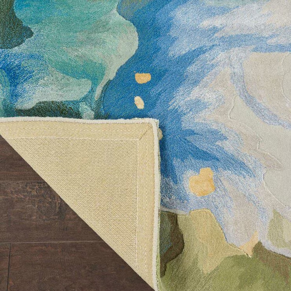 Prismatic Blue Seafoam Rug, in 4 Sizes