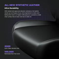 Anda Seat Kaiser 4 Series Extra Large Gaming Chair, Black