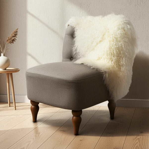 Bowron Tibetan Sheepskin Rug in 5 Colours , 60 X 90 Cm