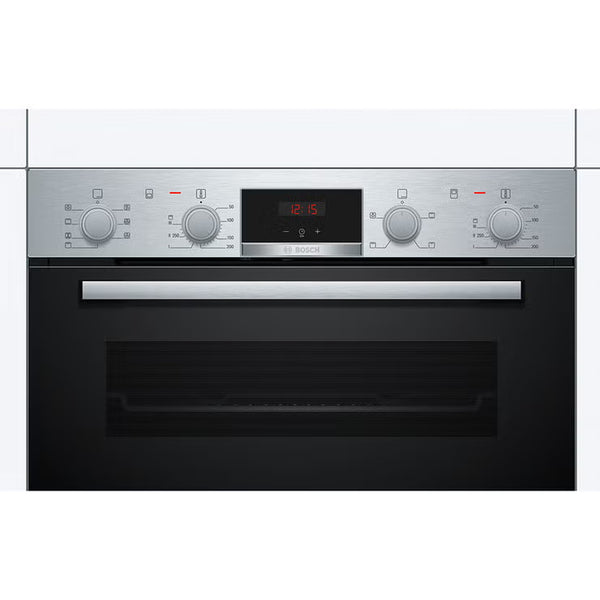 Bosch Series 4 NBS533BS0B Double Oven, a Rated in Stainless Steel