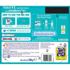 Fairy the Big One Non Bio Pods, 80 Wash