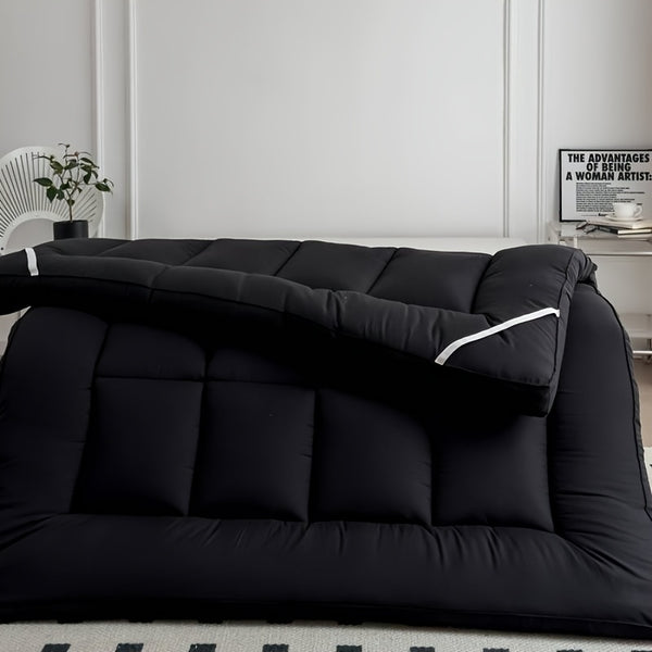 Super Soft 4Inch/ 10 Cm Deep Fill Mattress Topper Luxury Quilted Bed Pad With Elastic Corners Breathable, Durable, Machine Washable, Ideal For Single, Double, King Super King UK Bed Size