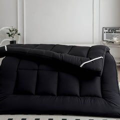 Super Soft 4Inch/ 10 Cm Deep Fill Mattress Topper Luxury Quilted Bed Pad With Elastic Corners Breathable, Durable, Machine Washable, Ideal For Single, Double, King Super King UK Bed Size