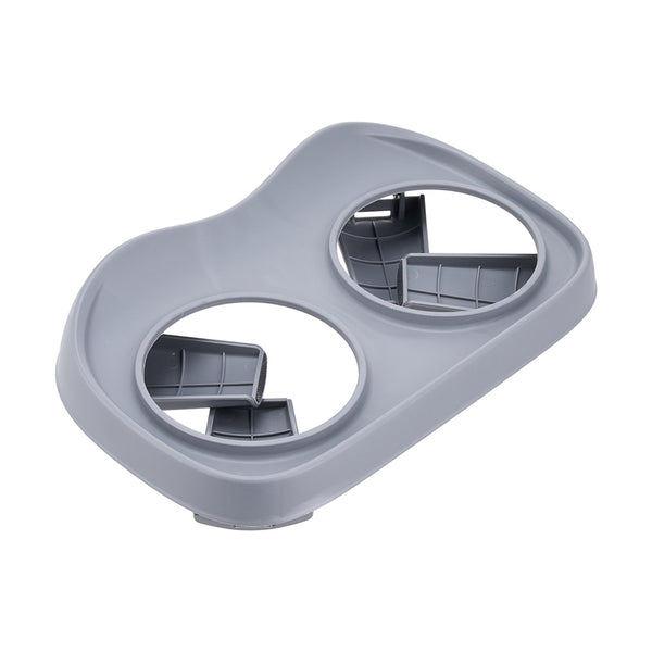 Dog Bowls with Stand, Adjustable Raised Dog Bowl for Large Dogs, Dog Feeding Station with 2 Stainless Steel Dog Bowls, Non-Slip elevated dog bowls