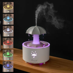 Essential Oil Diffuser for Bedroom, 250Ml Jellyfish Mist Flame Aromatherapy Air Humidifier, Aroma Diffuser with 8 Colour LED Lights, Timers, Waterless Auto Shut-Off