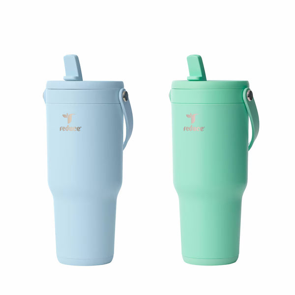 Base Brands Chiller Go Insulated Mug 940Ml, 2 Pack in 2 Colour Sets