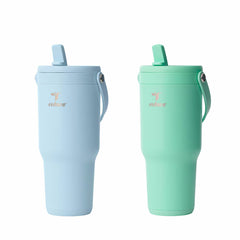 Base Brands Chiller Go Insulated Mug 940Ml, 2 Pack in 2 Colour Sets