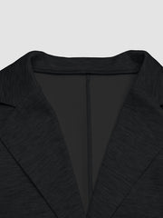 2pcs Women's Casual Suit Set, Blazer + Elastic Waist Pants, and Elegant, Fashionable Women's Wear for Spring and Autumn