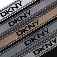 DKNY Men'S Modal Boxer 5 Pack in Black