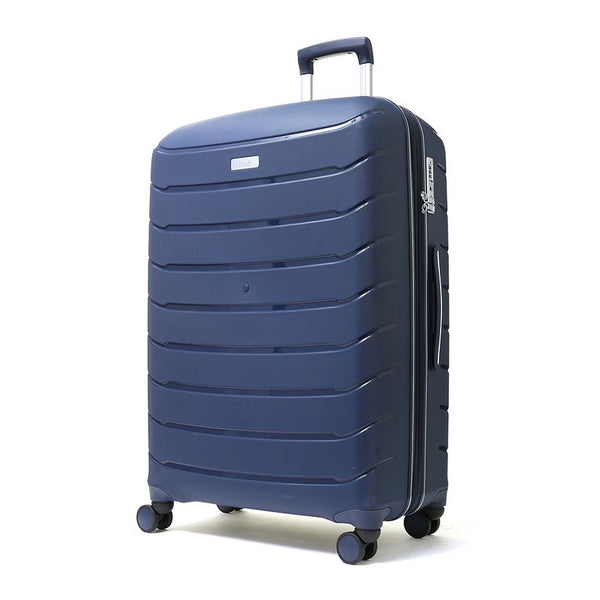Rock Prime 3 Piece Hardside Luggage Set in Navy