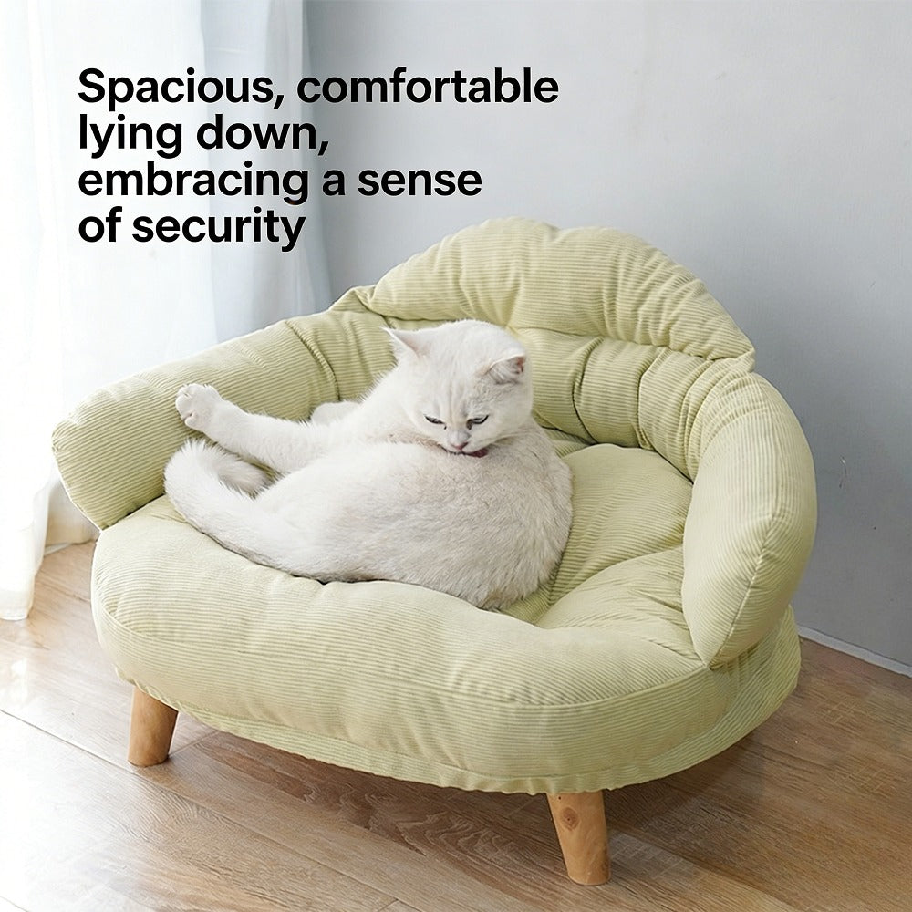 Dog And Cat Sofa Bed, Warm And Comfortable Sofa Bed, All-Season Pet Bed, Detachable For Easy Storage And Assembly