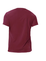 10pcs Wine Red, Army Green, Navy Blue, Khaki, Black, White, Gray, Wine Red, Black, White Mixed Colors, Ultra-Light Men's Crewneck T-Shirt - Quick-Dry, Breathable, Moisture-Wicking Shirt for Fitness, Gym, and Running, Lightweight and Comfortable