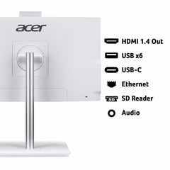 Acer C24-A, Intel Core 5, 16GB RAM, 1TB SSD, 24 Inch All in One Desktop PC, DQ.BRNEK.003