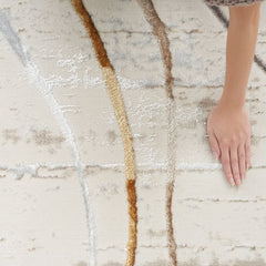 Glitz Ivory Multi Runner, 69 X 229 Cm