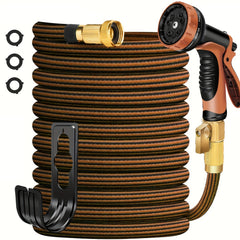100ft Heavy-Duty Garden Hose, Expandable, Four Colors Are Available, With 1/2