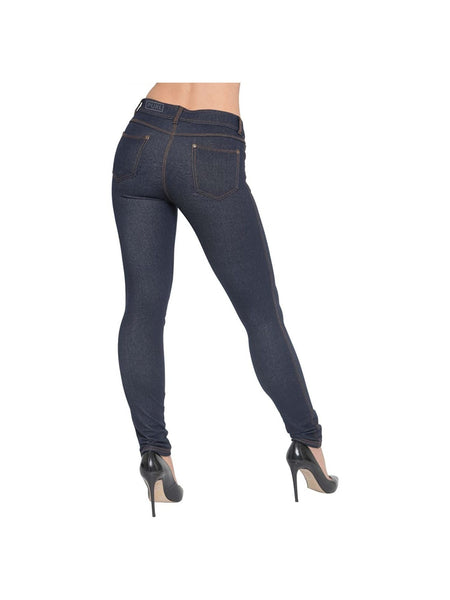 Women’s High-Waisted Stretch Jeans LOOK Jeggings Slim Fit Skinny Denim Trousers – Comfortable, Soft, Pull-On Elastic Waist Pants for Shaping Body Contour, Casual Everyday Wear, Lightweight, Breathable, Stretchy Jean Leggings, Fashion Essentials, Slimming