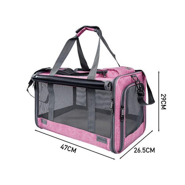 Large Pet Carrier Bag Portable Soft Fabric Fold Dog Cat Puppy Travel Bag in UK