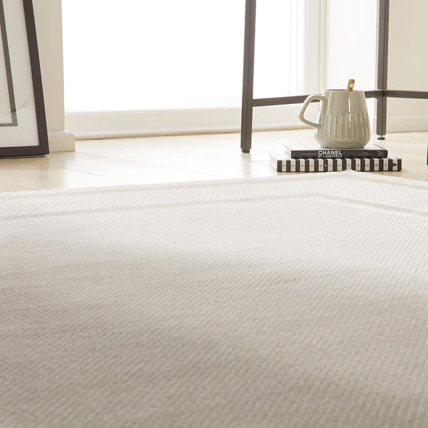 Concept Looms Olivia Cream Rug, in 3 Sizes