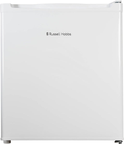 Russell Hobbs Table Top Larder Mini Fridge 40L Capacity, Quiet Running 39DB, Reversible Door, 0 to 8 Degrees Manual Temperature Control, White RHTTLF2E1W