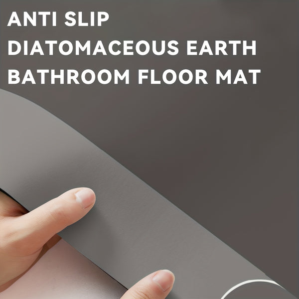 Super Absorbent Diatomite Bath Mat - Quick-Dry Non-Slip Bath with Diatomite Mud Layer, Soft Bathroom Floor Mat for Shower, Bathtub, Kitchen, RV (Compatible with Diatomite Mud Bath Products)