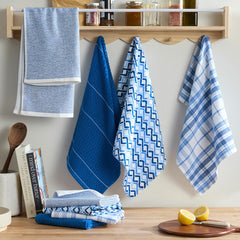 Kelly Collection Kitchen Towels 8 Pack, in Green