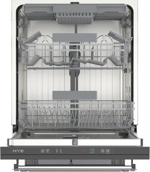 HYE Slimline Dishwasher, 45Cm Small Dishwasher, Freestanding Dish Washer with a White Finish, Compact under Counter Design, 9 Place Settings, 29-Minute Quick Wash, 4 Programs [2025]