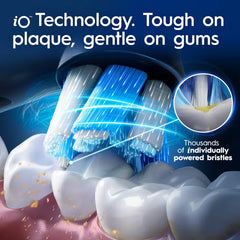 Oral-B Io Series 5 Electric Toothbrush in Matt Black & Quite White
