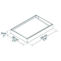 Palram Canopia Sophia 1200 (1.2M X 0.8M) Door Cover