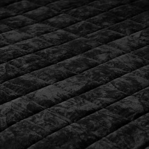 Safdie Crushed Velvet Throw in 4 Colours, 234 X 244 Cm