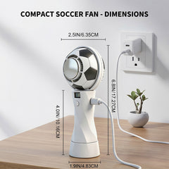 3000mAh Handheld Cooling Fan, Dual Wind & Ice Breeze Modes, 10-Gear Visual Screen Portable Fan, Summer Essential for Outdoors & Travel
